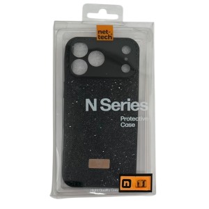 Nettech Apple iPhone 17 Pro Uyumlu Crystal Seri Arka Koruma Kılıf (Siyah) NT-117041