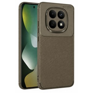 Nettech Xiaomi Redmi Note 15 Pro Plus Uyumlu Focus Seri Arka Koruma Kılıf (Kahverengi) NT-117738