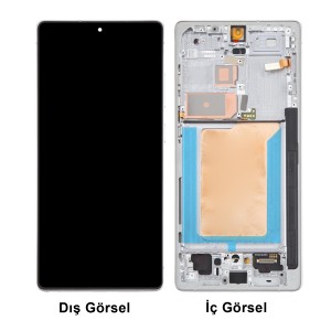 Teknonet Samsung Galaxy S25 Ultra Uyumlu Org Lcd+Dokunmatik+Çıtalı (Natural) NT-117792