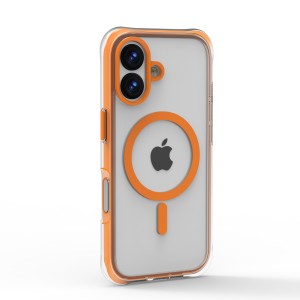 Nettech Apple iPhone 17 Uyumlu NT-N113 Arka Koruma Kılıf (Turuncu) NT-117225