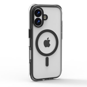 Nettech Apple iPhone 16 Uyumlu NT-N113 Arka Koruma Kılıf (Siyah) NT-117214