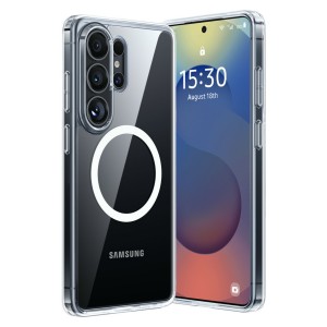 Nettech Samsung Galaxy S26 Ultra Uyumlu NT-N011 Pc Magsafe Arka Koruma Kılıf (Şeffaf) NT-117274