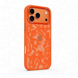 Nettech Apple iPhone 17 Pro Max Uyumlu NT-N111 Arka Koruma Kılıf (Kozmik Turuncu) NT-117197