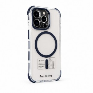 Nettech Apple iPhone 16 Pro Uyumlu NT-N109 Arka Koruma Kılıf (Mavi) NT-117186