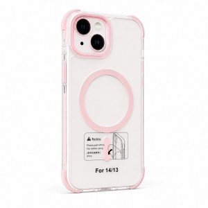 Nettech Apple iPhone 13 Uyumlu NT-N109 Arka Koruma Kılıf (Pembe) NT-117176