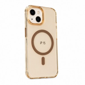 Nettech Apple iPhone 15 Uyumlu NT-N096 Arka Koruma Kılıf (Gold) NT-117263