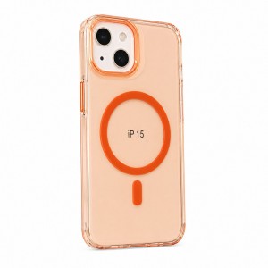 Nettech Apple iPhone 15 Uyumlu NT-N096 Arka Koruma Kılıf (Kozmik Turuncu) NT-117260
