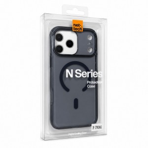Nettech Apple iPhone 15 Uyumlu NT-N096 Arka Koruma Kılıf (Siyah) NT-117259