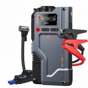 Castu CS70 Plus Max Şarjlı Akü Takviye ve Lastik Şişirme Makinesi (Siyah) NT-118031