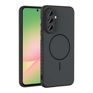 Nettech Samsung Galaxy A57 Uyumlu Moon Seri Arka Koruma Kılıf (Siyah) NT-118057