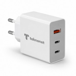 Teknonet TN-HCH15 50W Şarj Aleti (Beyaz) NT-116895