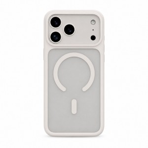 Nettech Apple iPhone 17 Pro Uyumlu NT-N110 Arka Koruma Kılıf (Beyaz) NT-117190