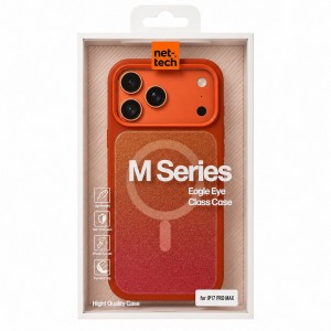 Nettech Apple iPhone 17 Pro Max Uyumlu NT-N112 Arka Koruma Kılıf (Kozmik Turuncu) NT-117207