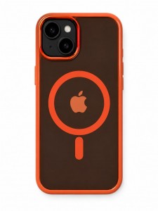 Nettech Apple iPhone 15 Uyumlu NT-N107 Arka Koruma Kılıf (Turuncu) NT-117159
