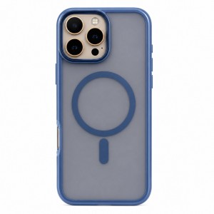 Nettech Apple iPhone 16 Pro Max Uyumlu NT-N107 Arka Koruma Kılıf (Mavi) NT-117156