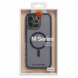 Nettech Apple iPhone 16 Pro Max Uyumlu NT-N107 Arka Koruma Kılıf (Mavi) NT-117156