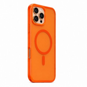 Nettech Apple iPhone 16 Pro Max Uyumlu NT-N107 Arka Koruma Kılıf (Turuncu) NT-117155