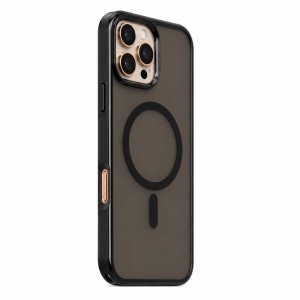 Nettech Apple iPhone 16 Pro Uyumlu NT-N107 Arka Koruma Kılıf (Siyah) NT-117154