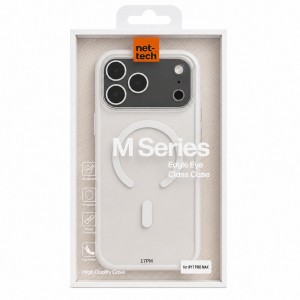 Nettech Apple iPhone 17 Pro Max Uyumlu NT-N107 Arka Koruma Kılıf (Beyaz) NT-117149