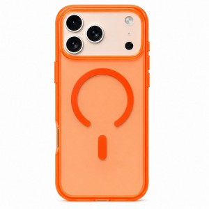 Nettech Apple iPhone 17 Pro Max Uyumlu NT-N107 Arka Koruma Kılıf (Kozmik Turuncu) NT-117147