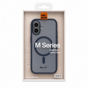 Nettech Apple iPhone 17 Uyumlu NT-N107 Arka Koruma Kılıf (Mavi) NT-117140