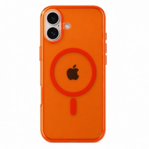 Nettech Apple iPhone 17 Uyumlu NT-N107 Arka Koruma Kılıf (Turuncu) NT-117139