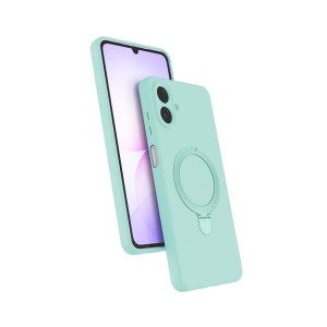 Nettech Samsung Galaxy A07 Uyumlu Regal Magsafe Arka Koruma Kılıf (Su Yeşili) NT-118208