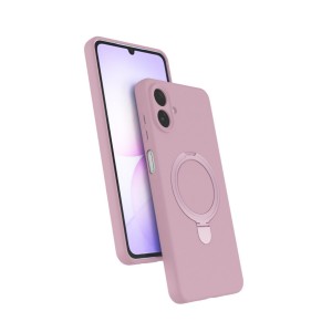 Nettech Samsung Galaxy A07 Uyumlu Regal Magsafe Arka Koruma Kılıf (Pembe) NT-118207
