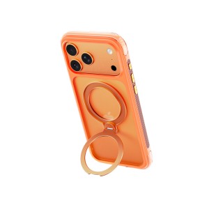 Nettech Apple iPhone 17 Pro Max Uyumlu NT-N123 Standlı Master Air Arka Koruma Kılıf (Kozmik Turuncu) NT-117727