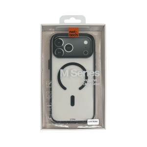 Nettech Apple iPhone 17 Pro Max Uyumlu NT-N113 Arka Koruma Kılıf (Siyah) NT-117238