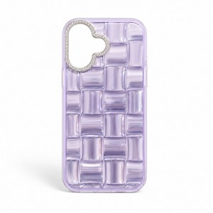 Nettech Apple iPhone 16 Uyumlu NT-N127 Arka Koruma Kılıf (Mor) NT-118162