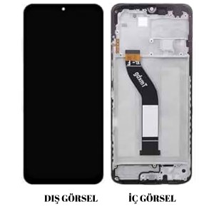 Teknonet Xiaomi Redmi 14C Uyumlu Org Lcd+Dokunmatik+Çıtalı (Siyah) NT-118561