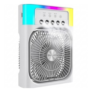 Okmore DD5005A Rgb Su Buharlı Ev-Ofis-Okul Portatif Fan (Beyaz) NT-118560