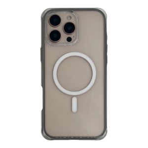 Nettech Apple iPhone 16 Pro Max Uyumlu NT-N113 Arka Koruma Kılıf (Gri) NT-117223