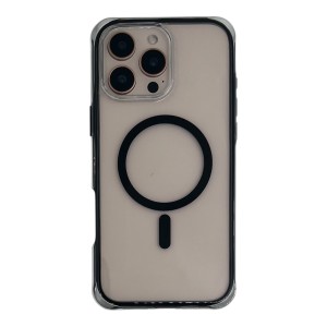 Nettech Apple iPhone 16 Pro Uyumlu NT-N113 Arka Koruma Kılıf (Siyah) NT-117219