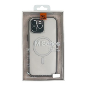 Nettech Apple iPhone 16 Pro Uyumlu NT-N113 Arka Koruma Kılıf (Siyah) NT-117219