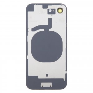Teknonet Apple iPhone 16E Uyumlu Demirli Kamera Lensli Batarya Kapağı (Beyaz) NT-118079