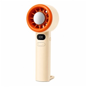 Okmore ZB171 Ev-Ofis-Okul Stand Tipi Mini Fan (Krem) NT-118551