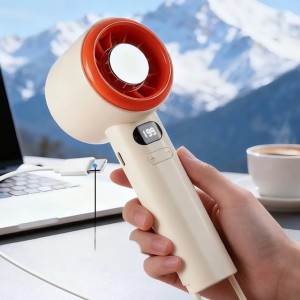 Okmore ZB171 Ev-Ofis-Okul Stand Tipi Mini Fan (Krem) NT-118551