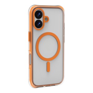 Nettech Apple iPhone 17 Uyumlu NT-N113 Arka Koruma Kılıf (Turuncu) NT-117225