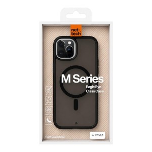 Nettech Apple iPhone 15 Uyumlu NT-N107 Arka Koruma Kılıf (Siyah) NT-117162