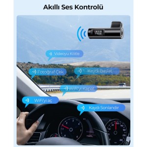 Azdome Xiaomi Ecosystem Company M330 Aksiyon Kamera (Siyah) NT-118897