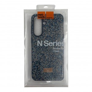 Nettech Samsung Galaxy A37 Uyumlu Crystal Seri Arka Koruma Kılıf (Lacivert) NT-118942