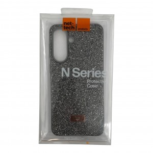 Nettech Samsung Galaxy A37 Uyumlu Crystal Seri Arka Koruma Kılıf (Gri) NT-118944