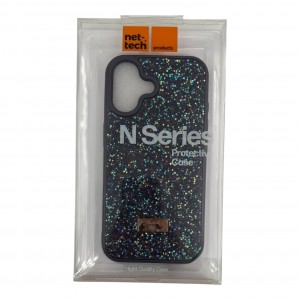 Nettech Apple iPhone 16 Uyumlu Crystal Seri Arka Koruma Kılıf (Mor) NT-117057