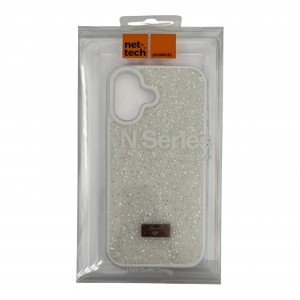 Nettech Samsung Galaxy S24 FE Uyumlu Crystal Seri Arka Koruma Kılıf (Beyaz) NT-118934