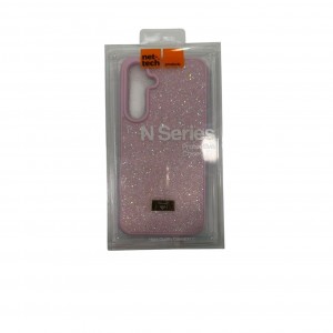 Nettech Samsung Galaxy S24 FE Uyumlu Crystal Seri Arka Koruma Kılıf (Pembe) NT-118933