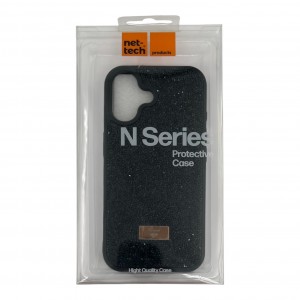 Nettech Samsung Galaxy S24 FE Uyumlu Crystal Seri Arka Koruma Kılıf (Siyah) NT-118932