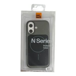 Nettech Apple iPhone 16 Uyumlu NT-N104 Arka Koruma Kılıf (Siyah) NT-117251