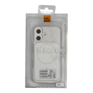 Nettech Apple iPhone 16 Uyumlu NT-N104 Arka Koruma Kılıf (Beyaz) NT-117253